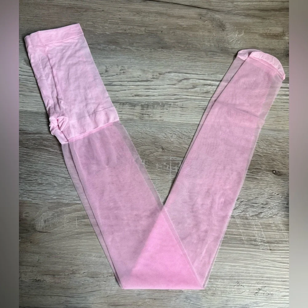Women's elastic tights, pink. Size S. NWT.
